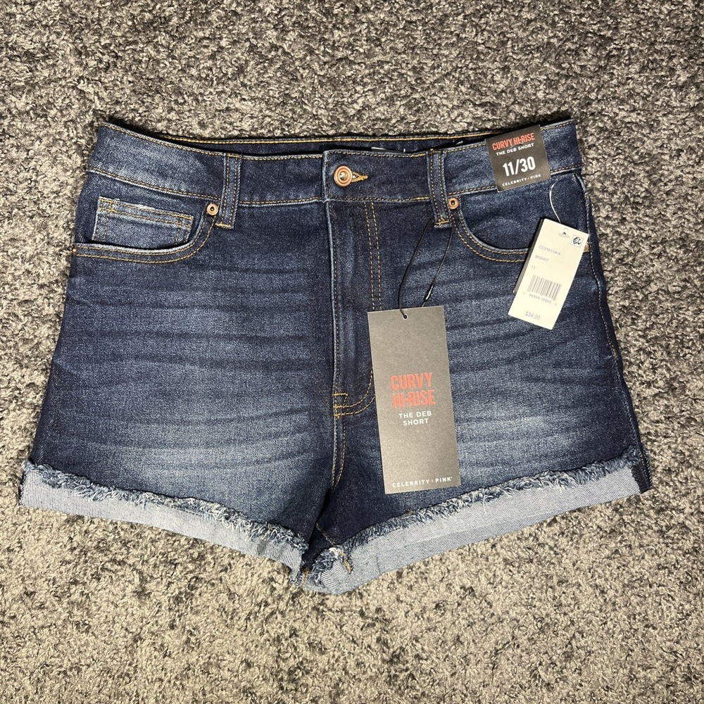 Celebrity Pink, Curvy Hi-rise, Deb Shorts, New Tags, Size 11/30